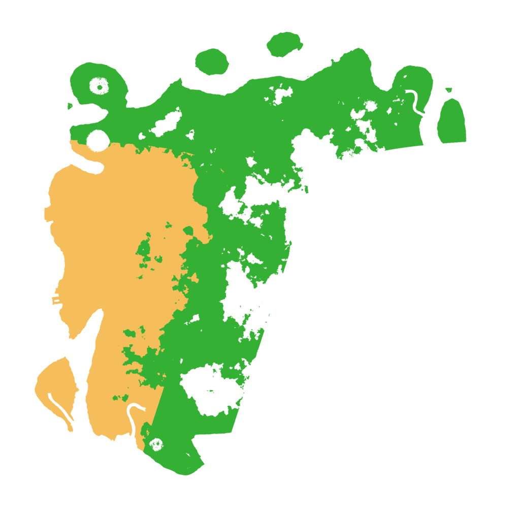 Biome Rust Map: Procedural Map, Size: 4250, Seed: 1318565295