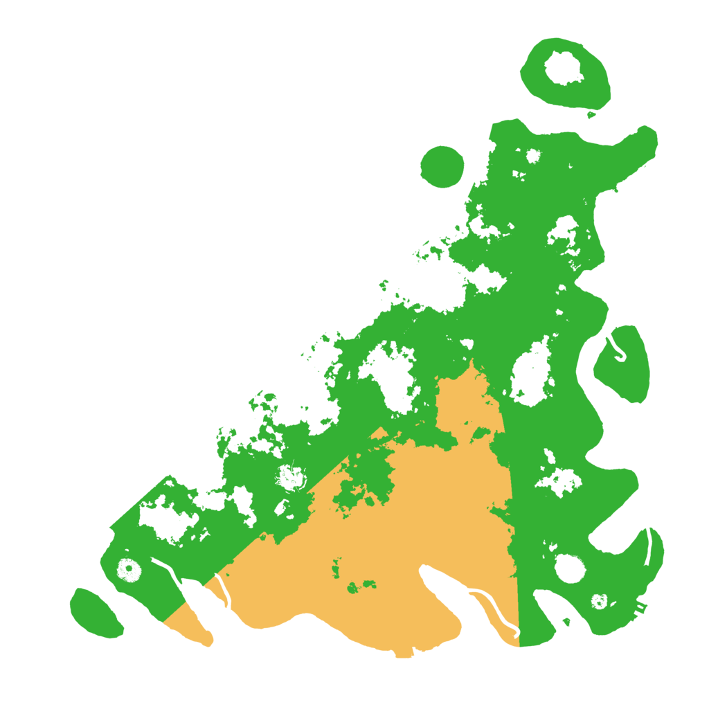 Biome Rust Map: Procedural Map, Size: 4500, Seed: 293789740