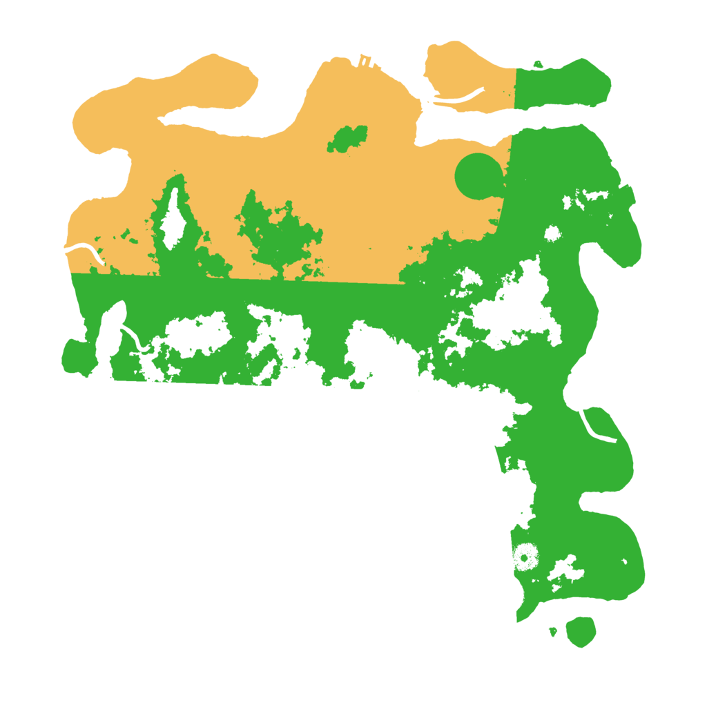 Biome Rust Map: Procedural Map, Size: 4000, Seed: 886930614