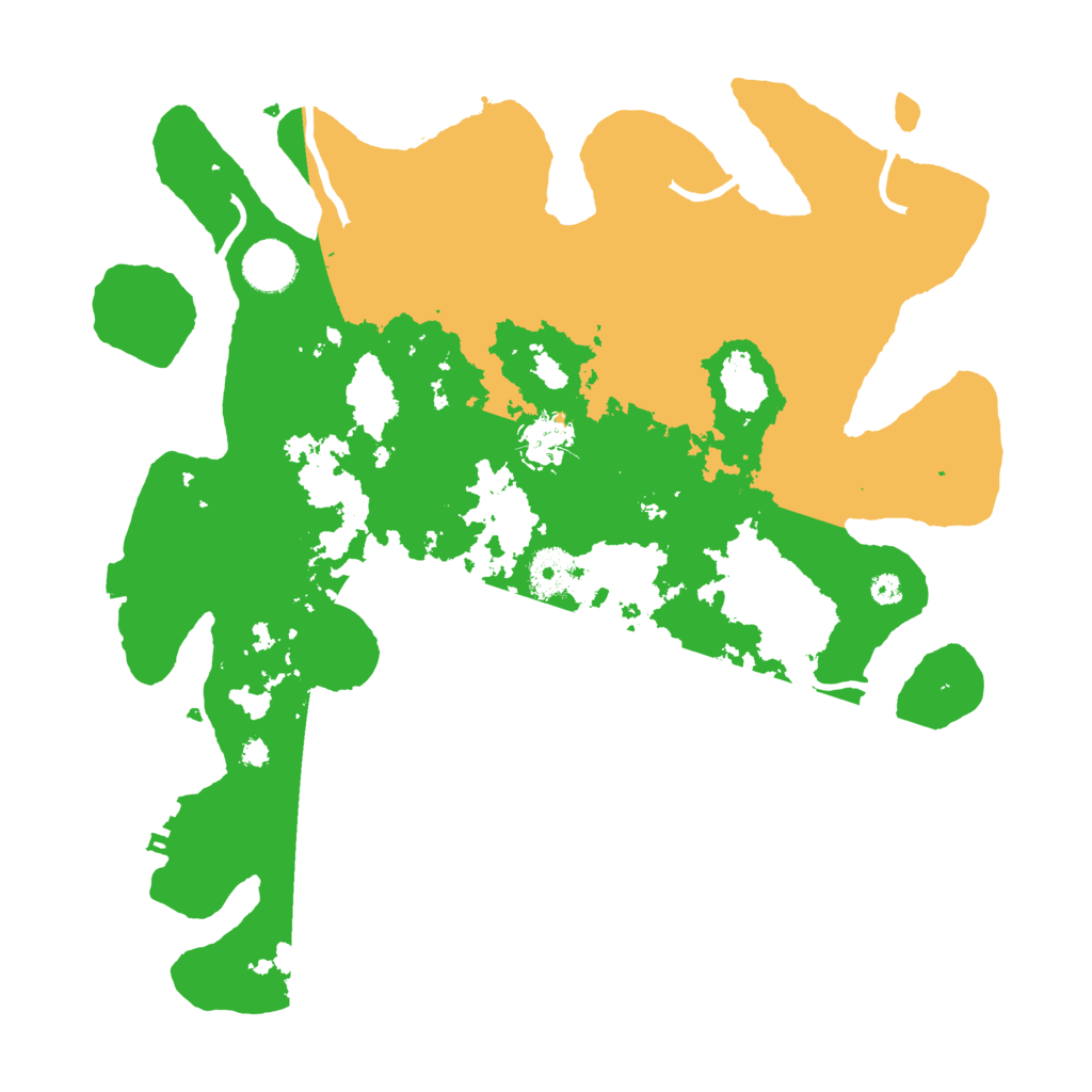 Biome Rust Map: Procedural Map, Size: 3600, Seed: 374525474