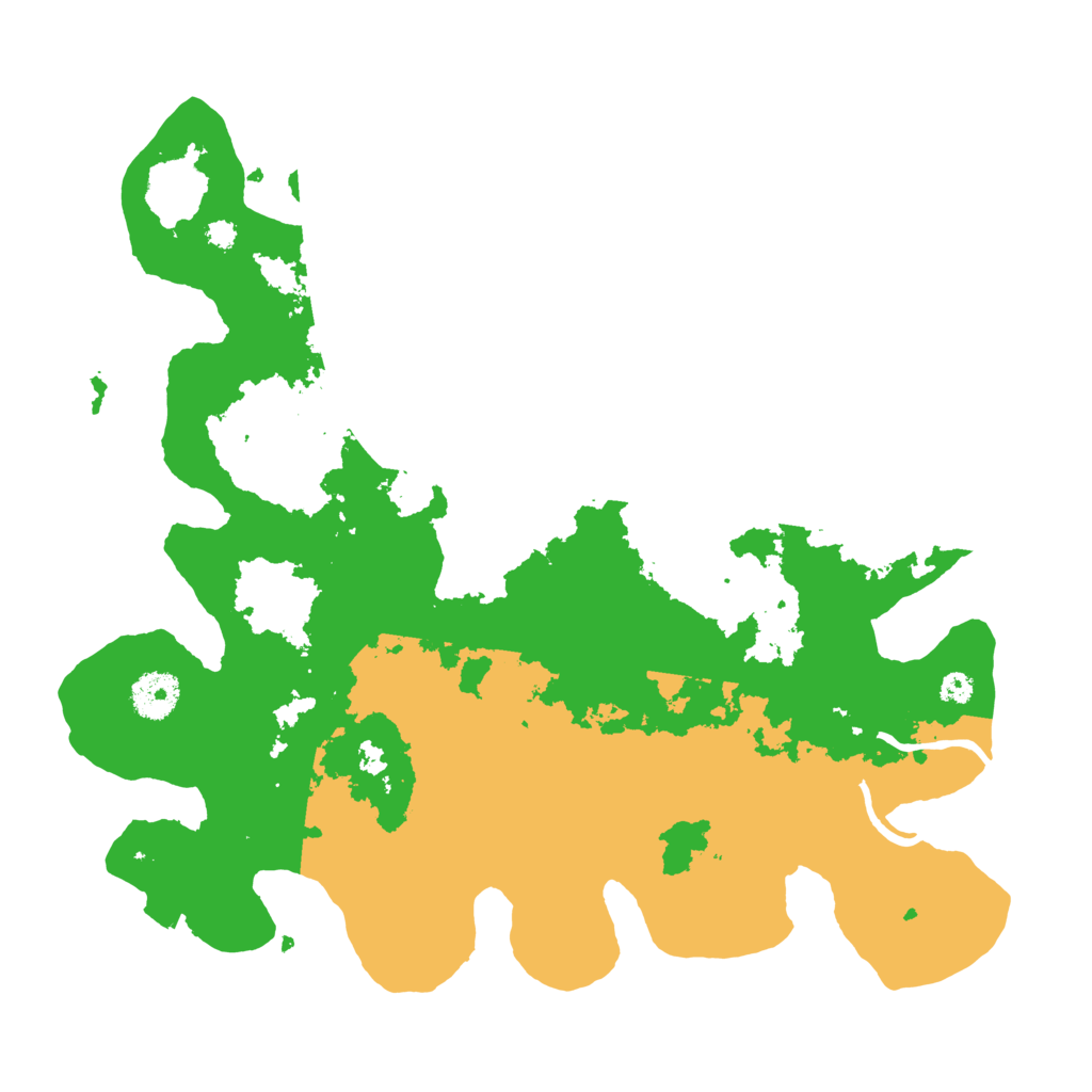 Biome Rust Map: Procedural Map, Size: 3500, Seed: 202806227