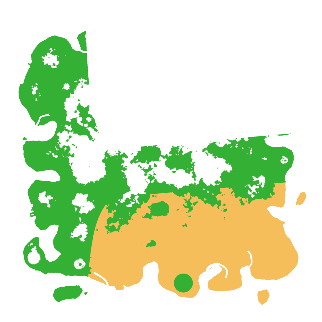 Biome Rust Map: Procedural Map, Size: 4500, Seed: 629058532