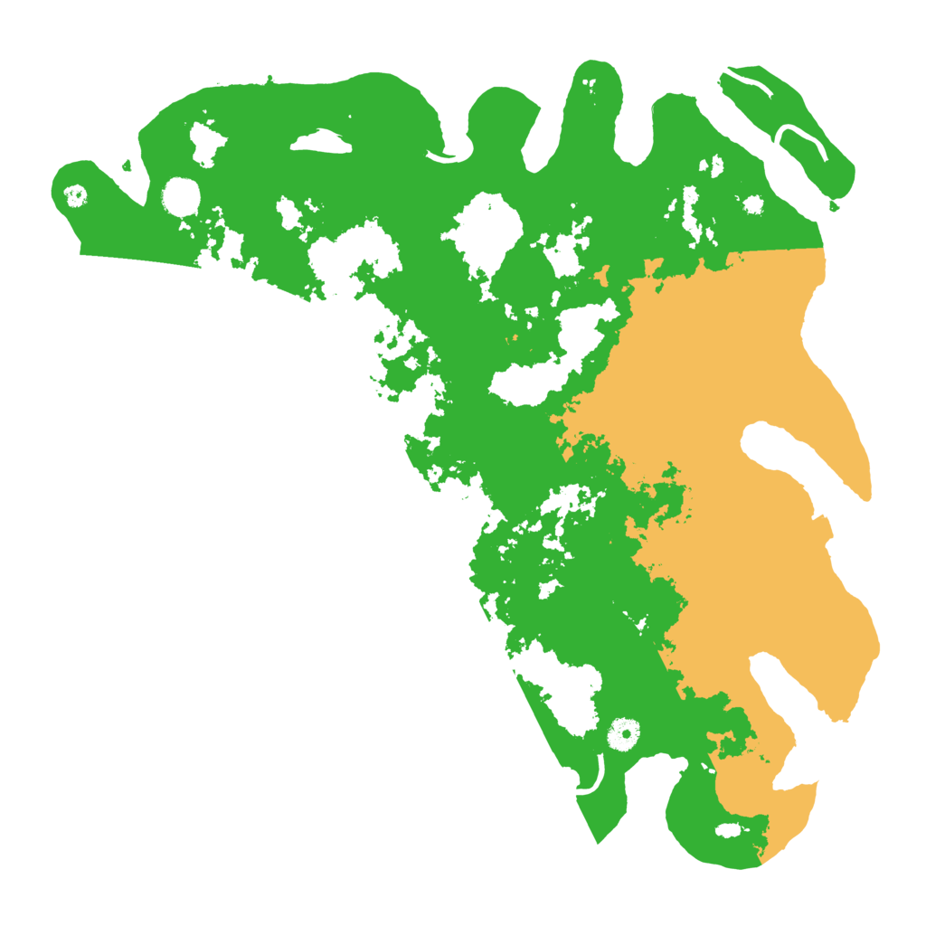 Biome Rust Map: Procedural Map, Size: 4250, Seed: 23232323