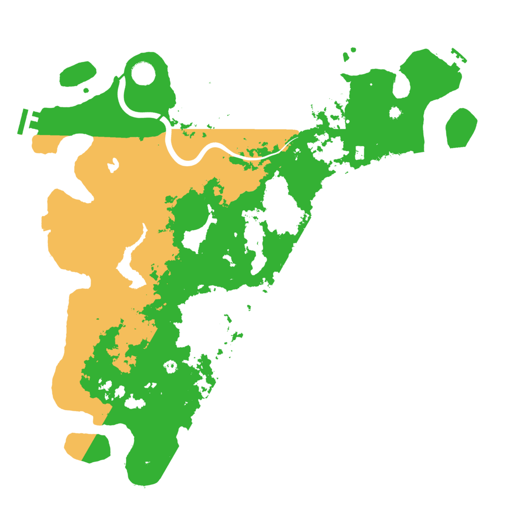 Biome Rust Map: Procedural Map, Size: 4000, Seed: 1442323854
