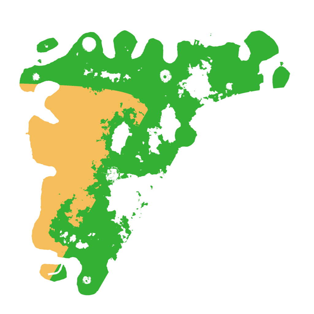 Biome Rust Map: Procedural Map, Size: 4000, Seed: 1442323854