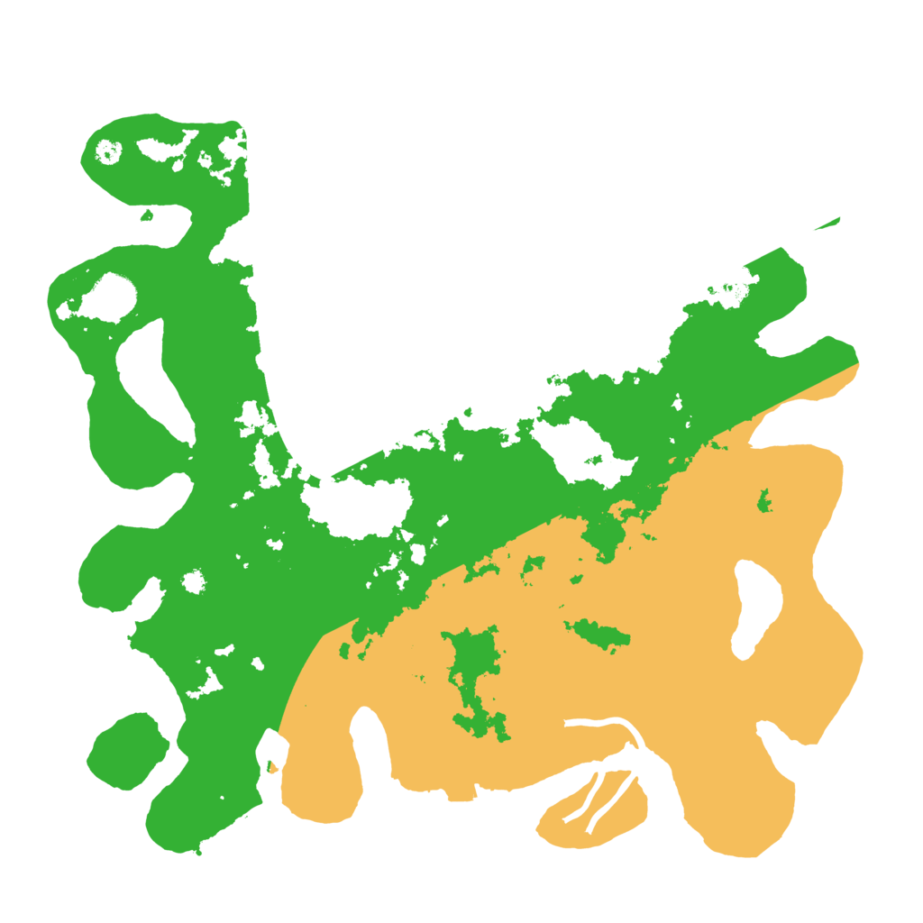 Biome Rust Map: Procedural Map, Size: 3700, Seed: 95427017