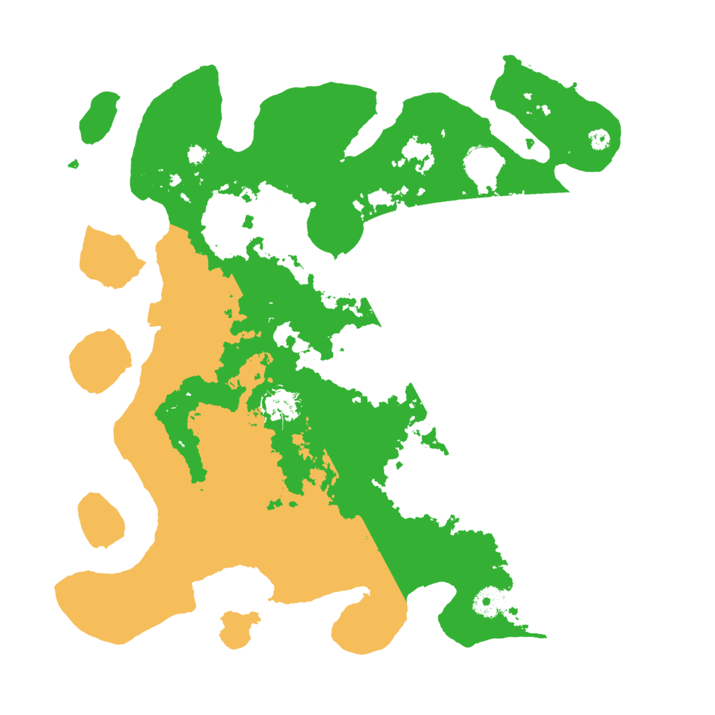 Biome Rust Map: Procedural Map, Size: 3500, Seed: 642136272