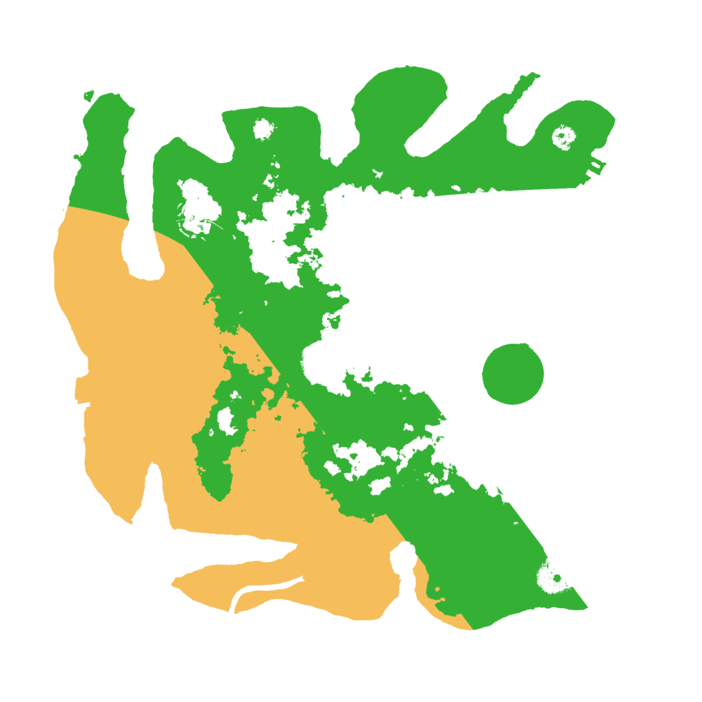 Biome Rust Map: Procedural Map, Size: 3100, Seed: 922040605