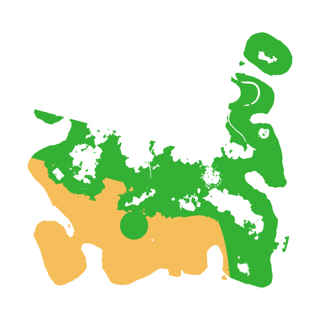 Biome Rust Map: Procedural Map, Size: 3000, Seed: 1382434419
