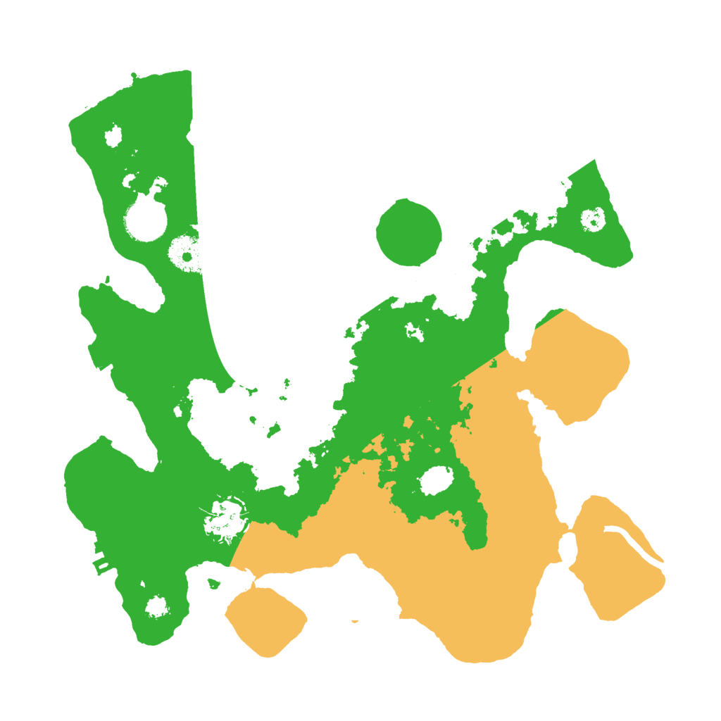 Biome Rust Map: Procedural Map, Size: 3000, Seed: 1520228363