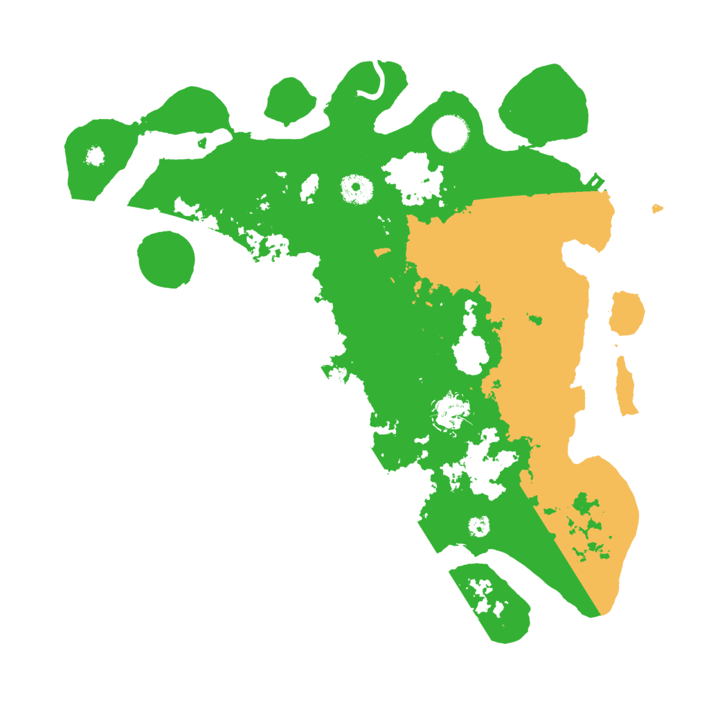 Biome Rust Map: Procedural Map, Size: 3400, Seed: 46201700