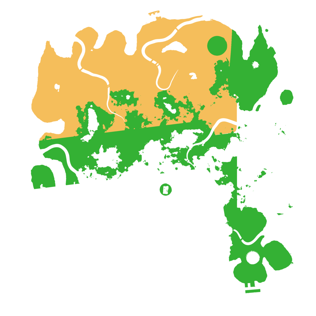 Biome Rust Map: Procedural Map, Size: 4250, Seed: 946878723