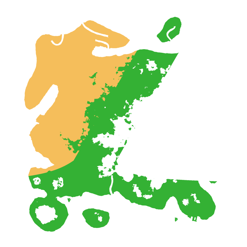 Biome Rust Map: Procedural Map, Size: 3400, Seed: 51282891