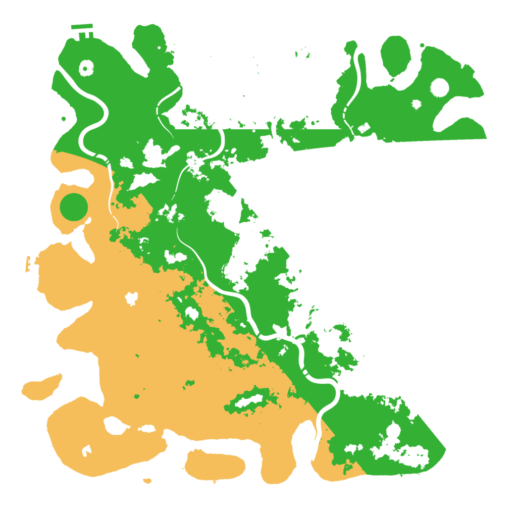 Biome Rust Map: Procedural Map, Size: 4875, Seed: 1337