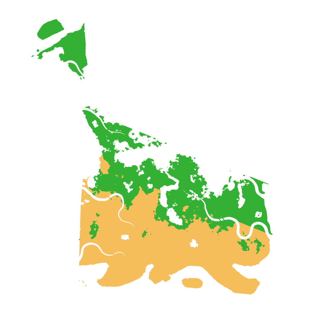 Biome Rust Map: Procedural Map, Size: 4800, Seed: 367865468