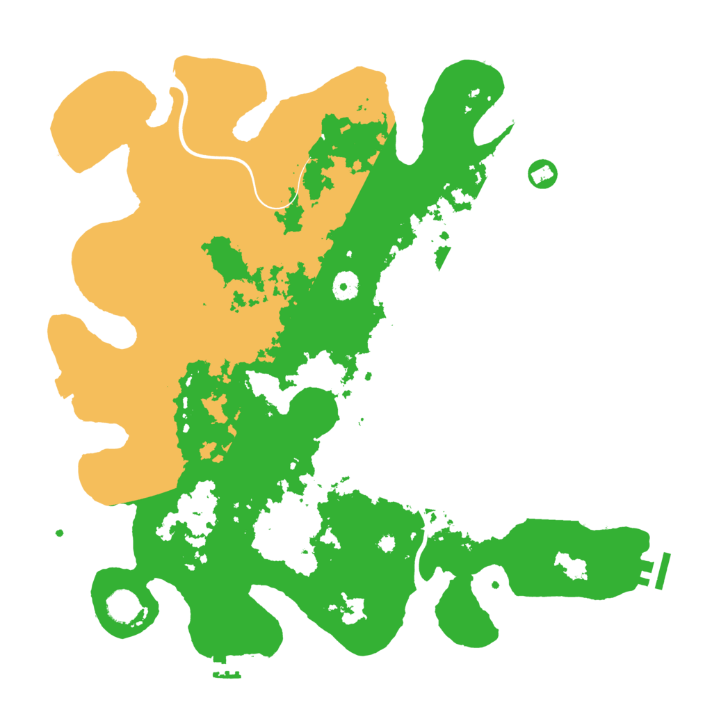 Biome Rust Map: Procedural Map, Size: 3850, Seed: 9122607