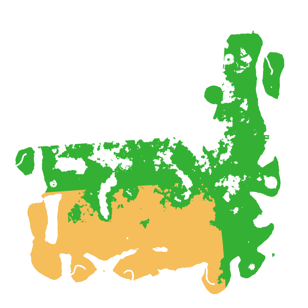 Biome Rust Map: Procedural Map, Size: 4500, Seed: 1619173147