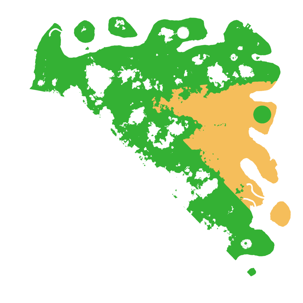 Biome Rust Map: Procedural Map, Size: 4500, Seed: 344792742