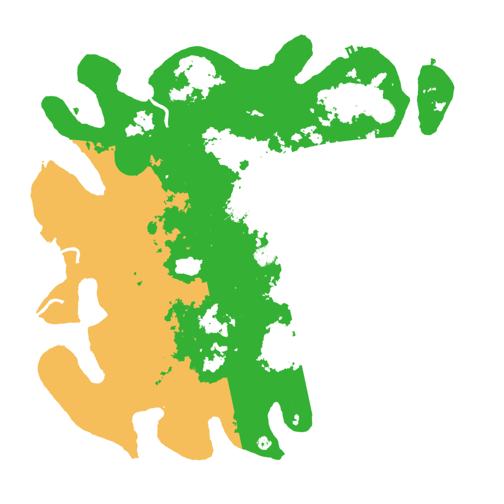 Biome Rust Map: Procedural Map, Size: 3900, Seed: 52233386