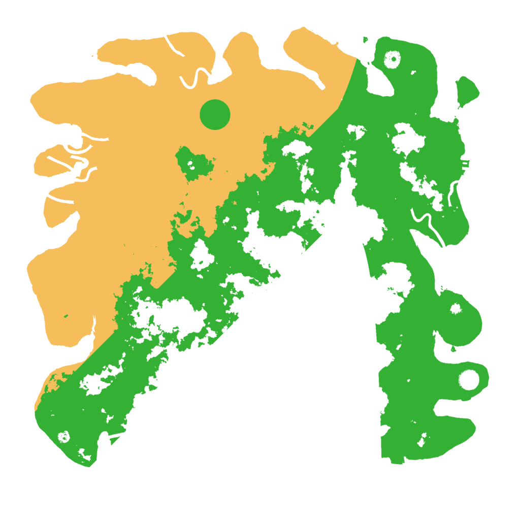 Biome Rust Map: Procedural Map, Size: 4500, Seed: 1691932197