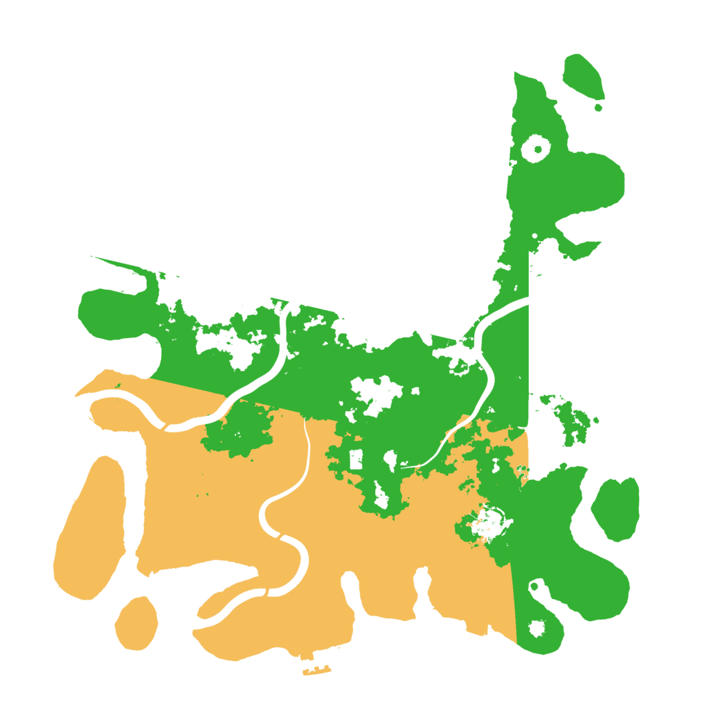 Biome Rust Map: Procedural Map, Size: 3800, Seed: 1398405688
