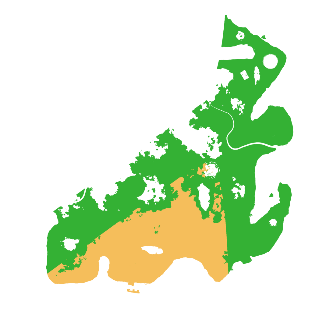 Biome Rust Map: Procedural Map, Size: 3750, Seed: 5984411
