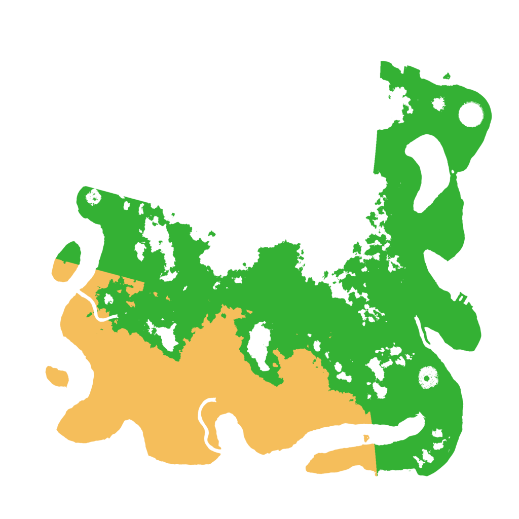 Biome Rust Map: Procedural Map, Size: 3700, Seed: 1339311523