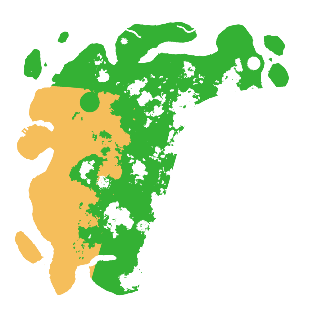 Biome Rust Map: Procedural Map, Size: 4250, Seed: 9209