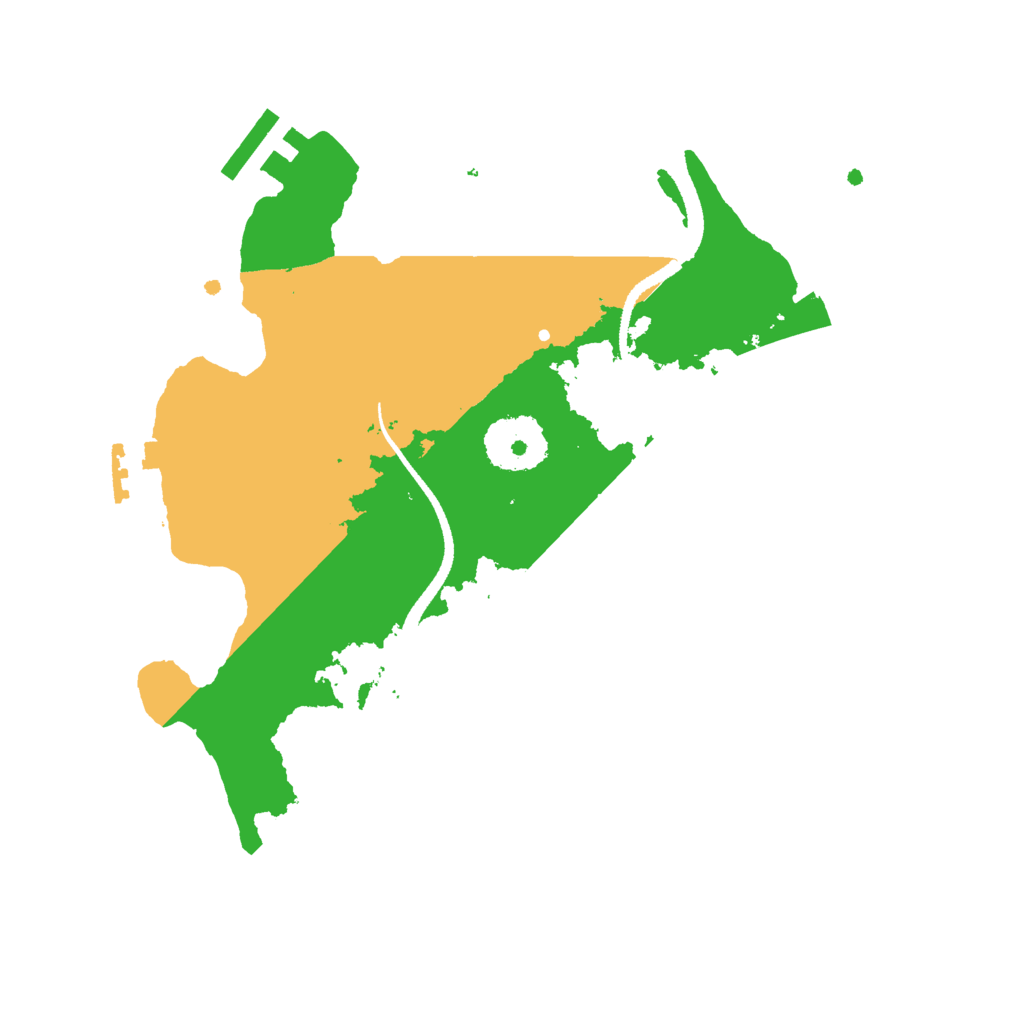 Biome Rust Map: Procedural Map, Size: 2624, Seed: 2023794344