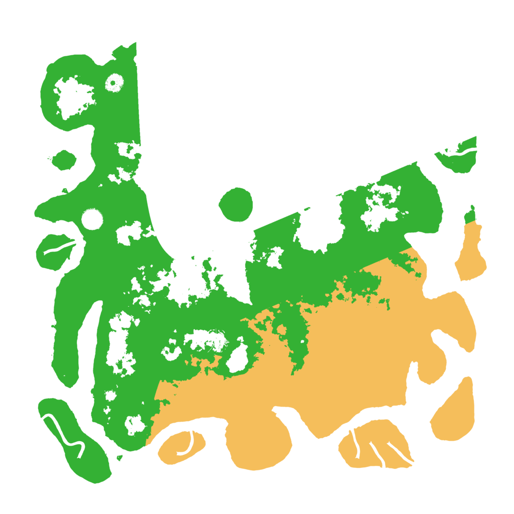 Biome Rust Map: Procedural Map, Size: 4250, Seed: 839522355