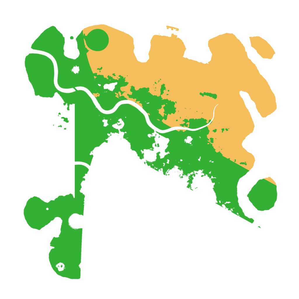 Biome Rust Map: Procedural Map, Size: 3560, Seed: 6571