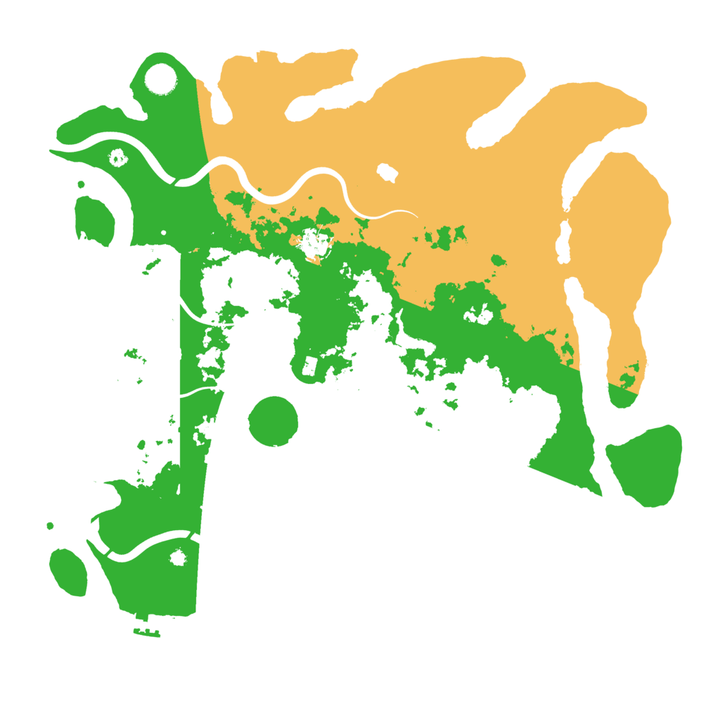 Biome Rust Map: Procedural Map, Size: 4050, Seed: 660218922