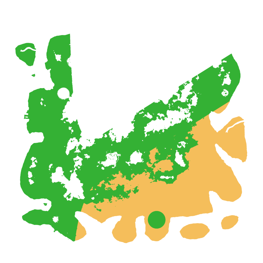 Biome Rust Map: Procedural Map, Size: 3950, Seed: 21038582