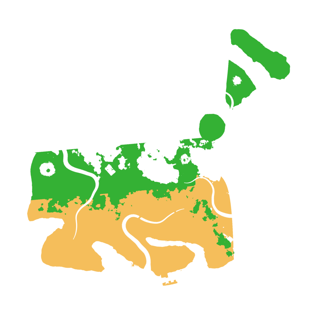 Biome Rust Map: Procedural Map, Size: 3250, Seed: 1912202164