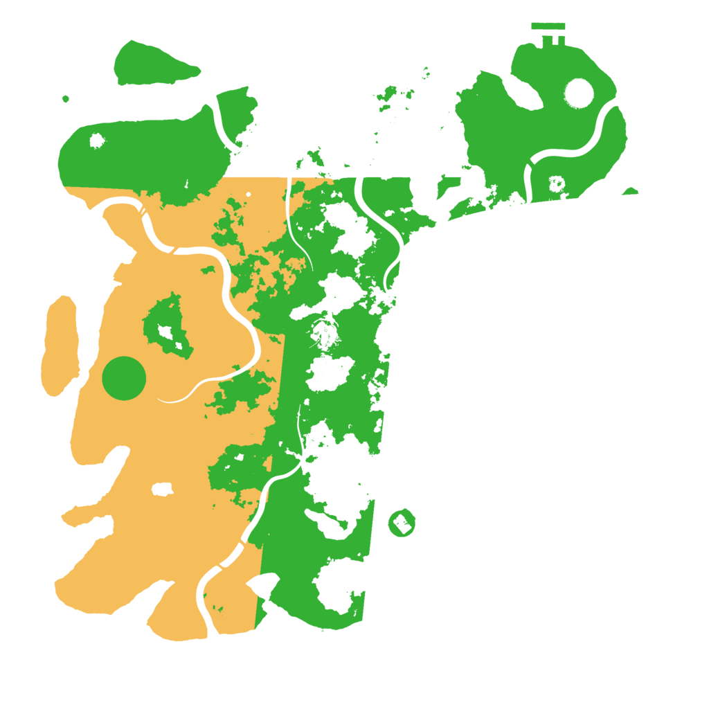 Biome Rust Map: Procedural Map, Size: 4250, Seed: 13821
