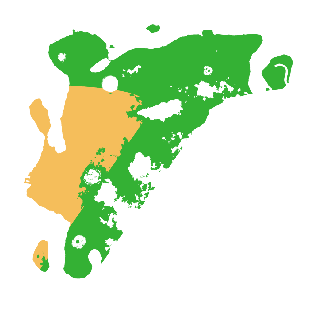 Biome Rust Map: Procedural Map, Size: 3500, Seed: 188713711