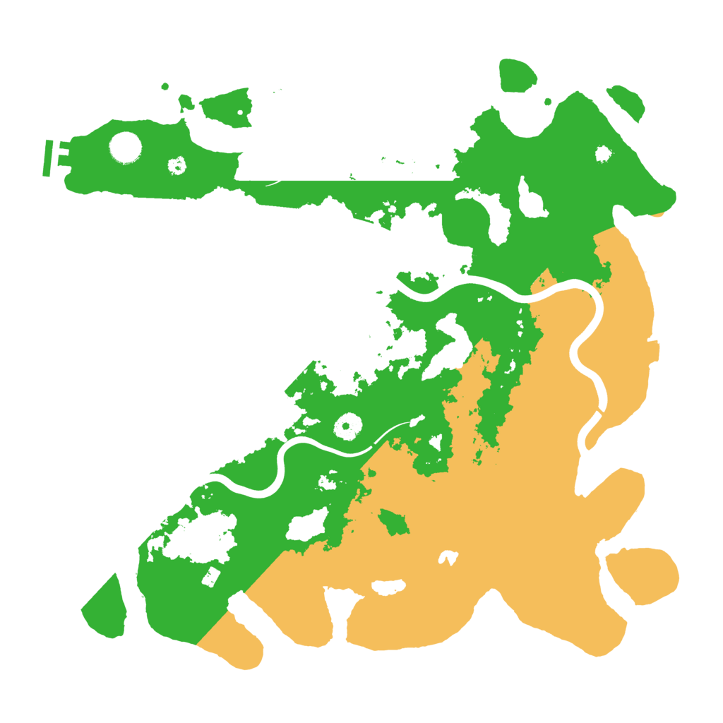 Biome Rust Map: Procedural Map, Size: 4000, Seed: 1664445350