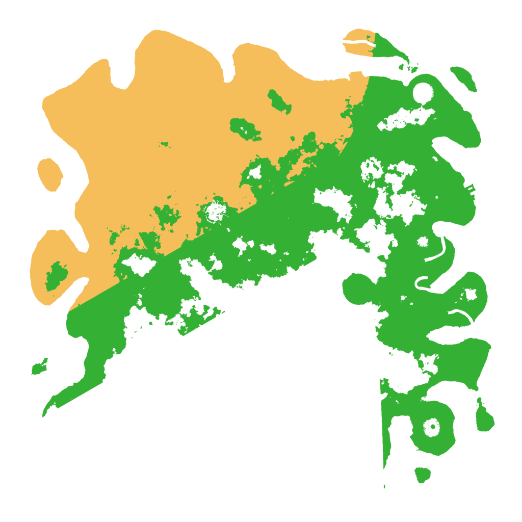 Biome Rust Map: Procedural Map, Size: 4500, Seed: 1292320537