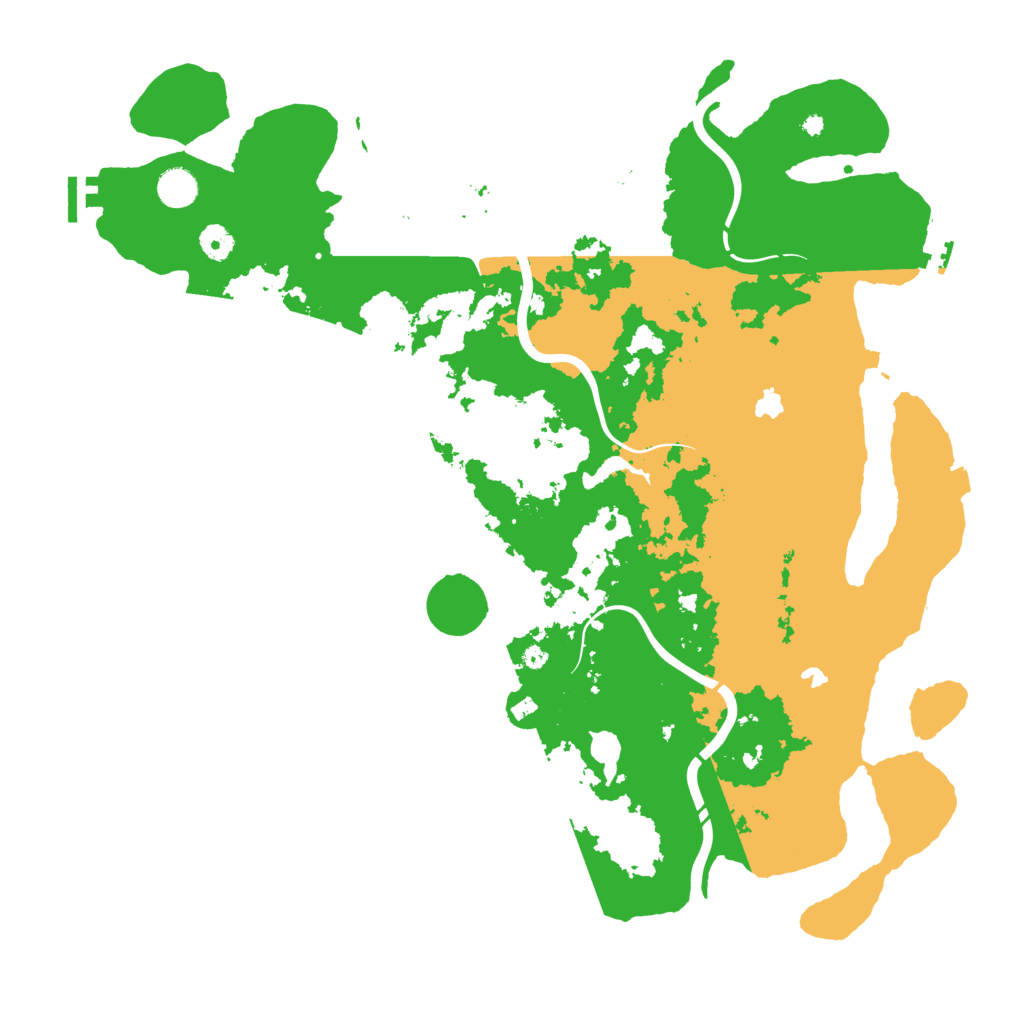 Biome Rust Map: Procedural Map, Size: 4500, Seed: 565559812