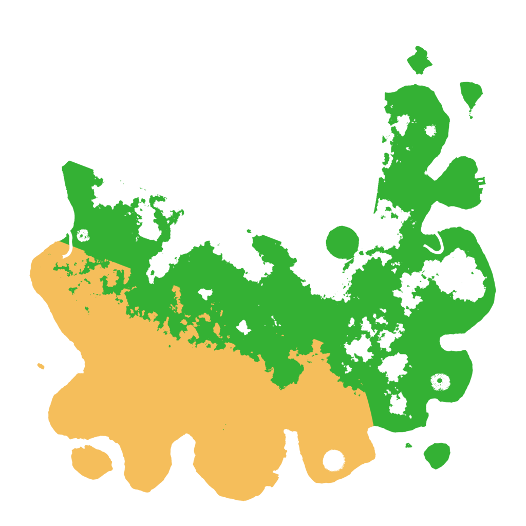 Biome Rust Map: Procedural Map, Size: 4300, Seed: 31865749