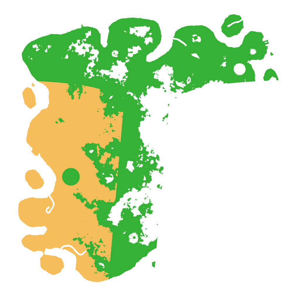 Biome Rust Map: Procedural Map, Size: 4500, Seed: 24863