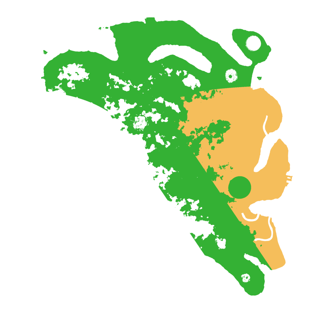 Biome Rust Map: Procedural Map, Size: 3750, Seed: 4699728