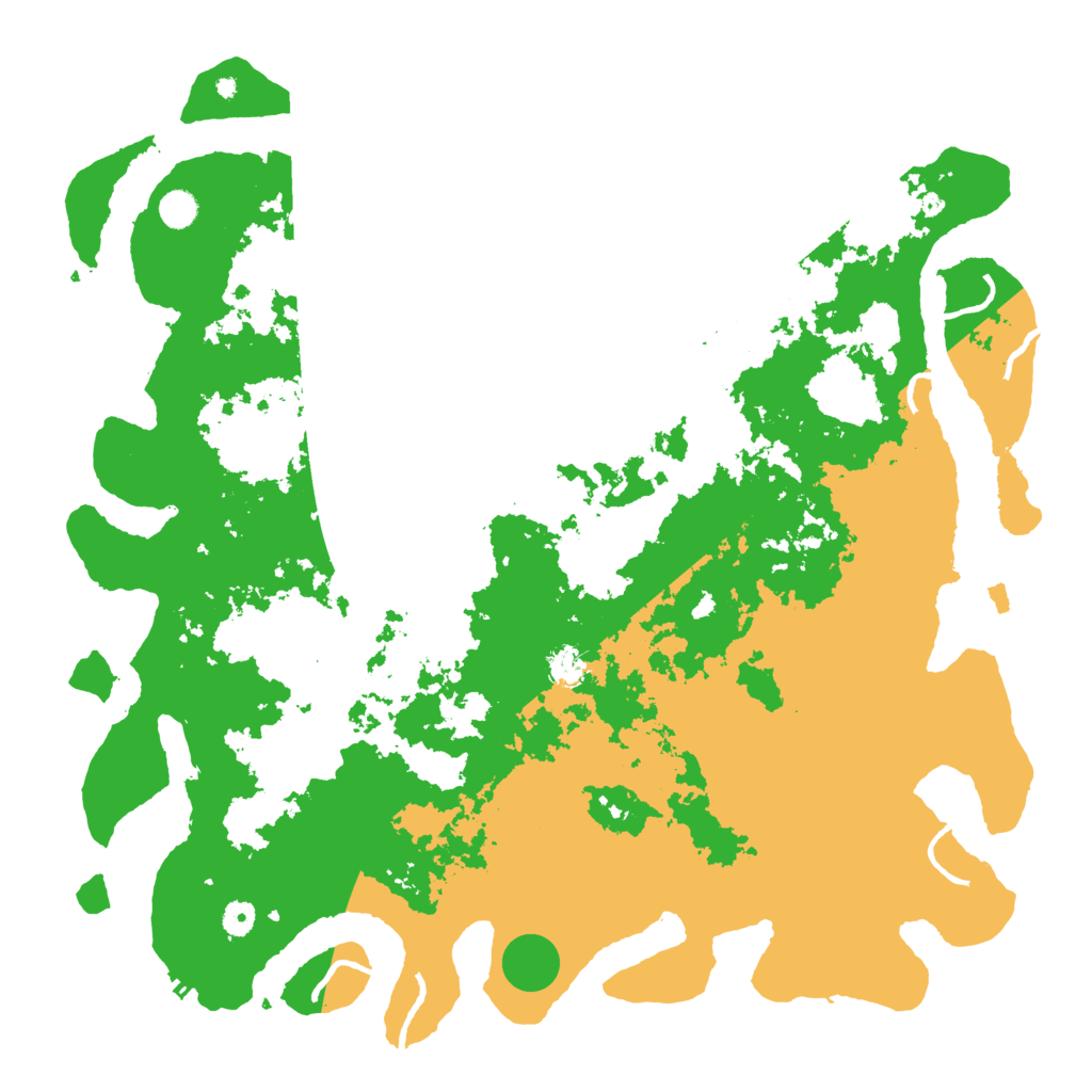 Biome Rust Map: Procedural Map, Size: 5000, Seed: 1722