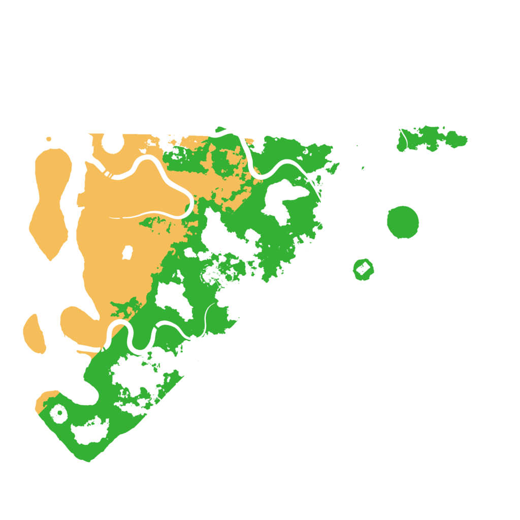Biome Rust Map: Procedural Map, Size: 4400, Seed: 56101813