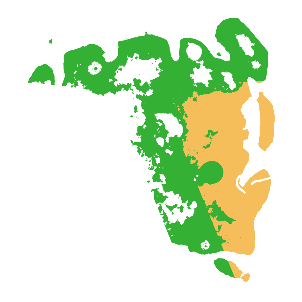 Biome Rust Map: Procedural Map, Size: 3500, Seed: 1834008910