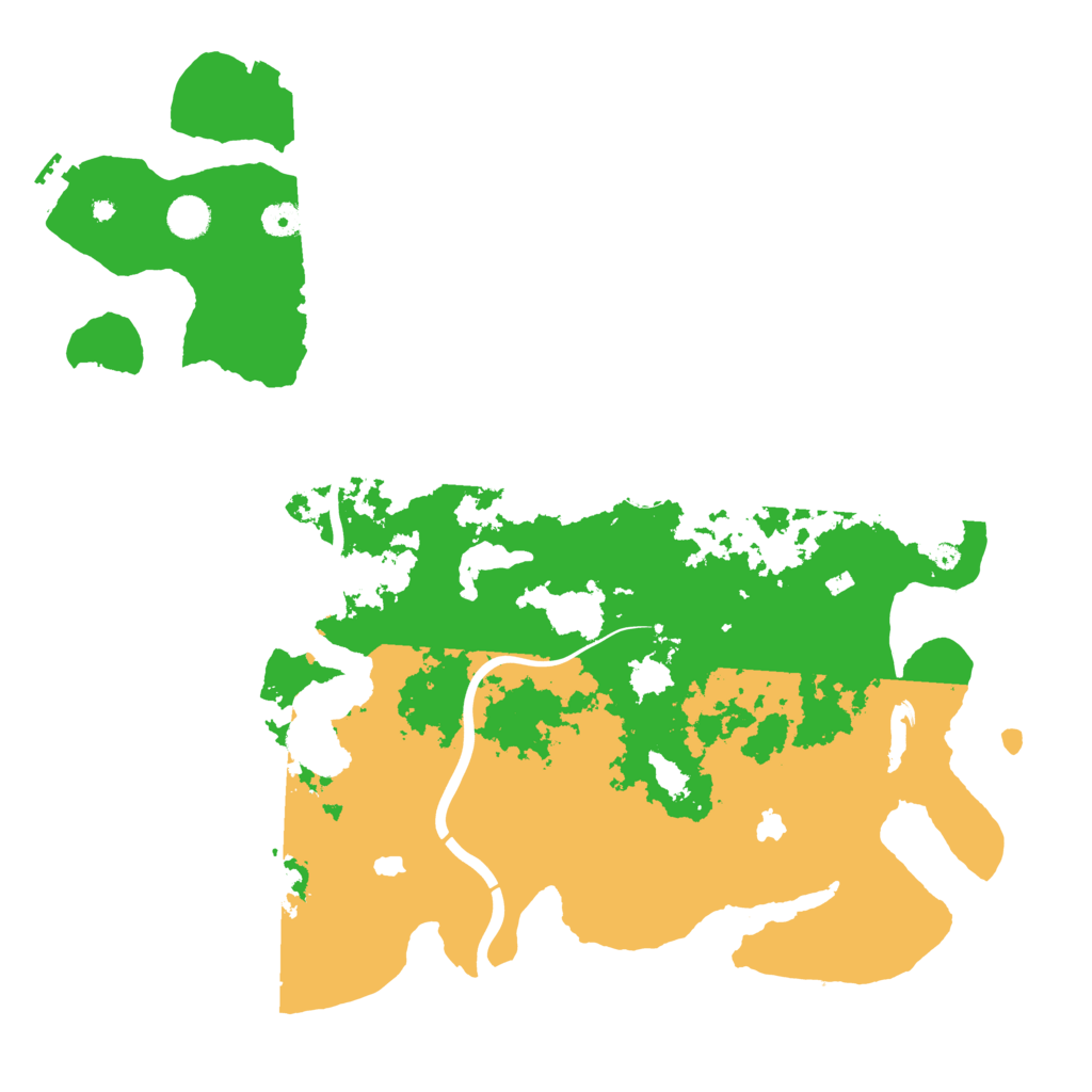 Biome Rust Map: Procedural Map, Size: 4500, Seed: 1200105737