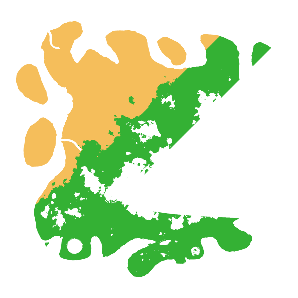 Biome Rust Map: Procedural Map, Size: 3450, Seed: 84916528