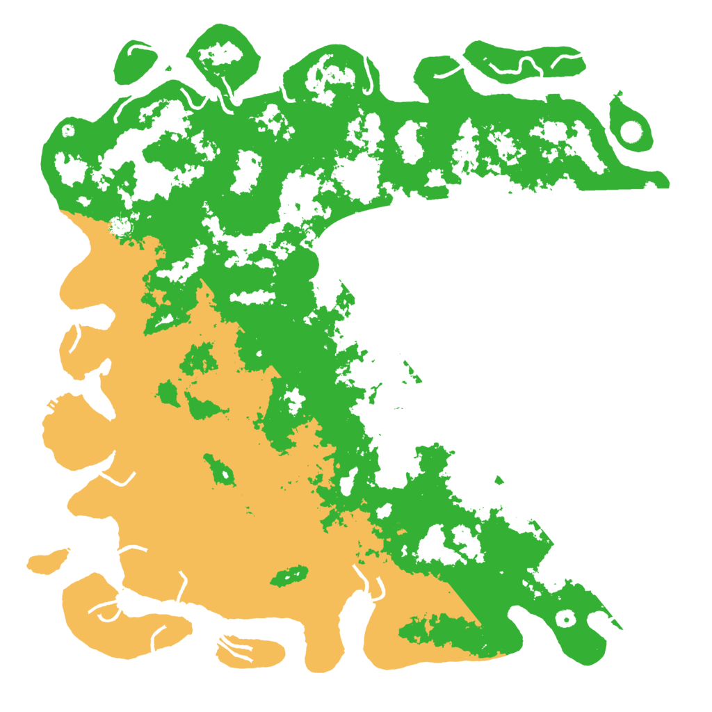 Biome Rust Map: Procedural Map, Size: 5760, Seed: 1337