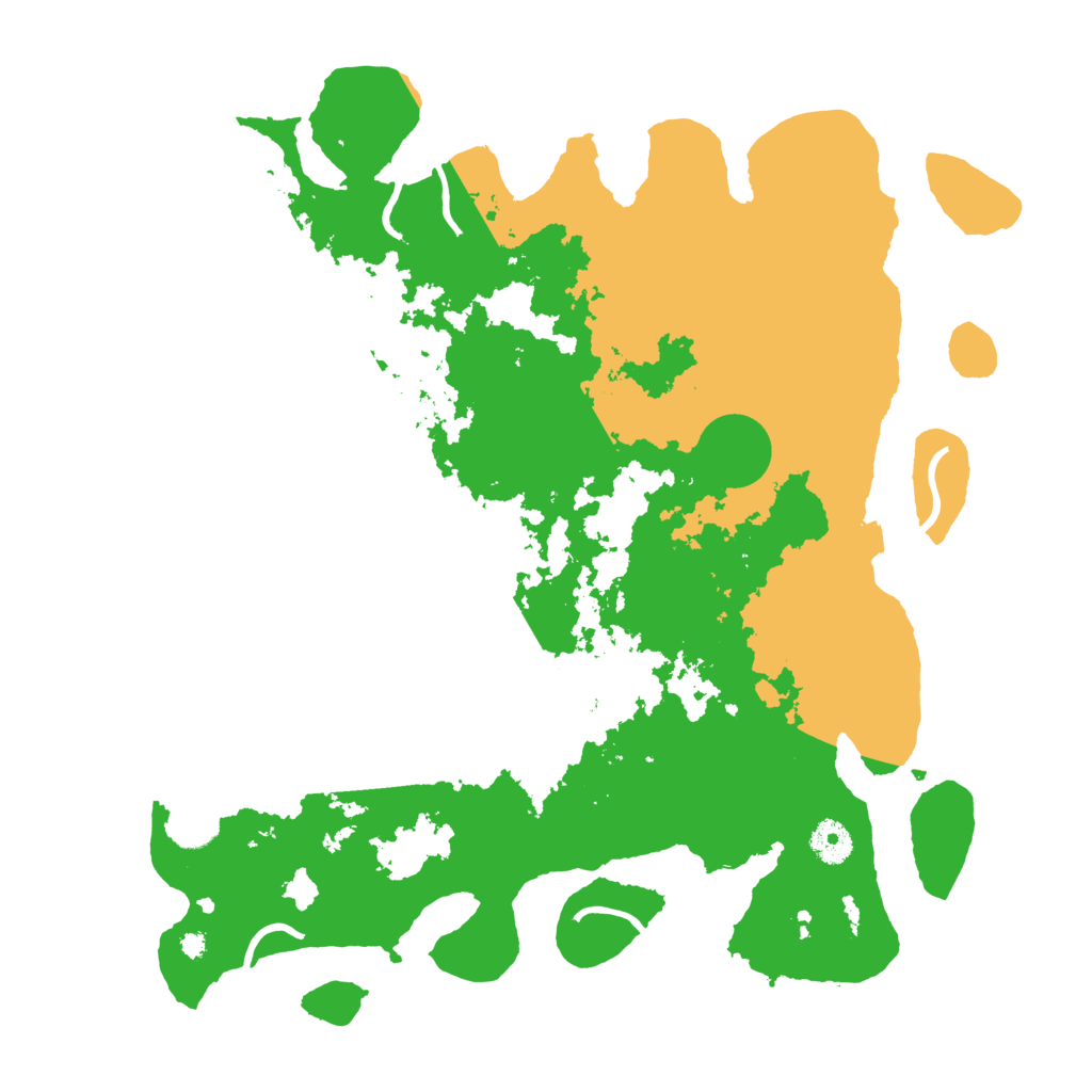 Biome Rust Map: Procedural Map, Size: 3900, Seed: 7124938