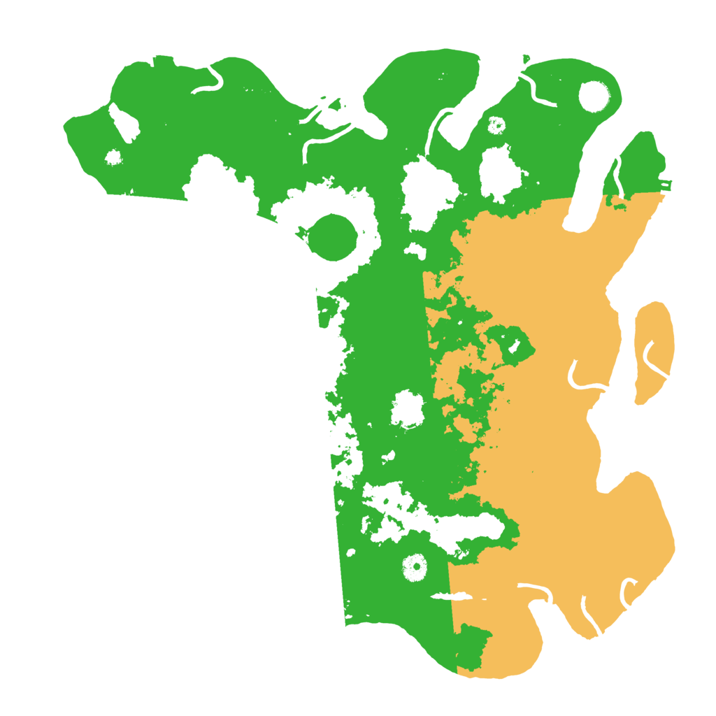 Biome Rust Map: Procedural Map, Size: 4100, Seed: 37437955